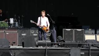 Paul McCartney - Coming Up / Day Tripper / Drive My Car (SOUNDCHECK in München, 10.06.2016)