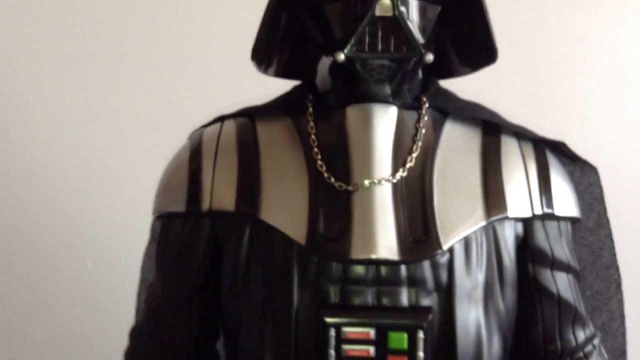 NEW 2013 GIANT SIZE DARTH VADER FIGURE 31 INCHES TALL HD REVIEW JAKKS PACIFIC