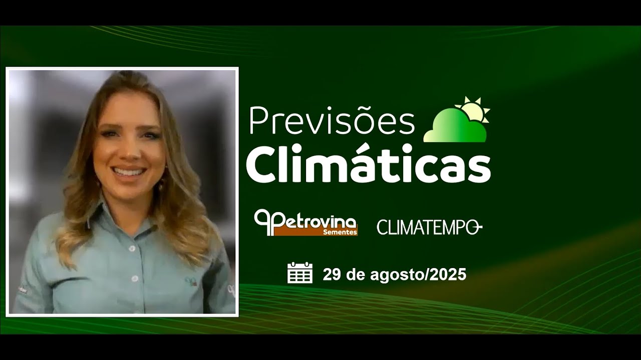 Petrovina Sementes - Previsões Climáticas Clima Tempo - 29/08/2025