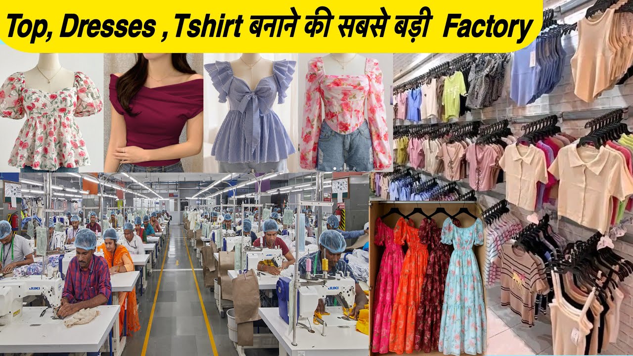 Ladies top cord set midi dresses western wear wholesale Factory  in Delhi