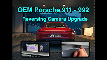 OEM Porsche 911 Reversing Camera Upgrade