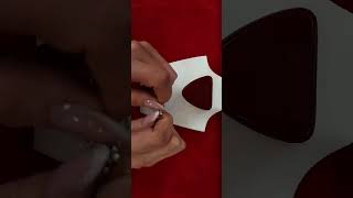 video Цепочка серебрянная арабский бисмарк с цветными камнями