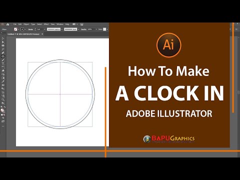 How to make a Clock in Adobe Illustrator
