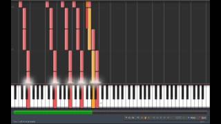 Rammstein - Sonne Piano Synthesia (Klavier) chords