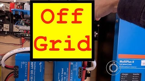 Building a Powerful Off-Grid System with Victron Energy Part II