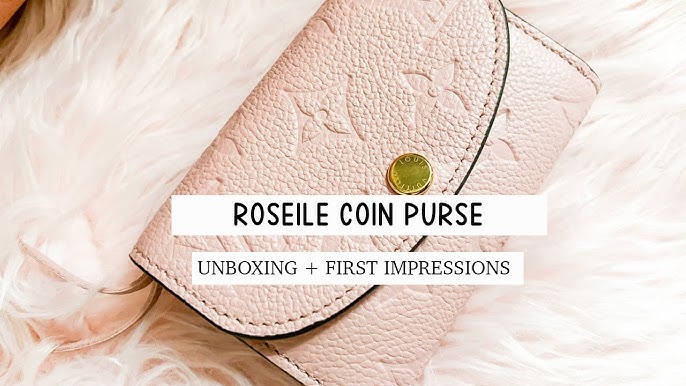 Louis Vuitton Rosalie Coin Purse Monogram Empreinte Leather Brown 2264695