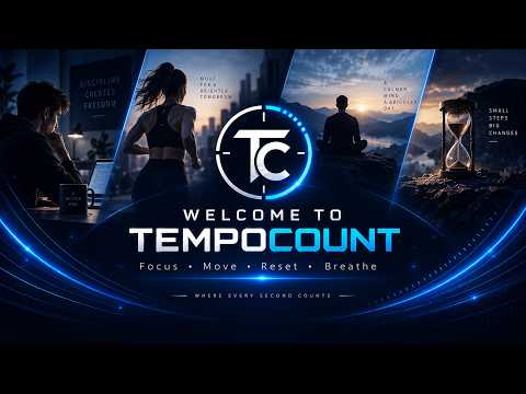 Welcome to TempoCount | Focus, Move, Reset & Make Every Second Count