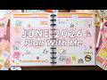 June 2026 Plan With Me + Hubman and Chubgirl July Subscription Box Unboxing