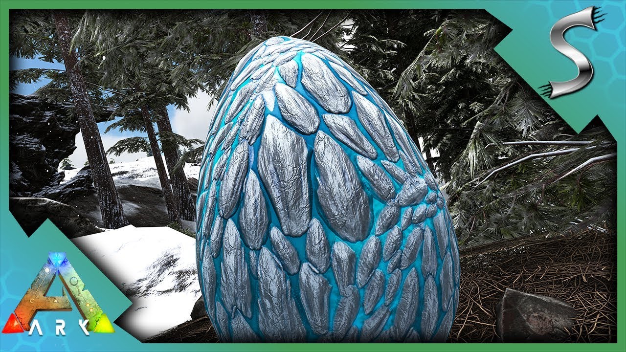 Ice Wyvern Egg Stealing Ice Wyvern Nest Locations Ark Survival Evolved S4e127 Youtube