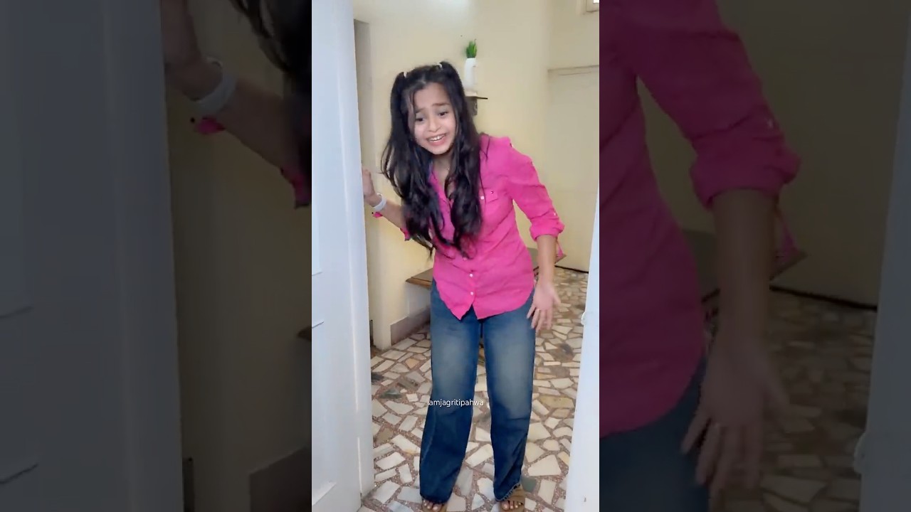 Guddu & New Chachi meet Hilarious kamwali 🤣 #househelp #jagritipahwa #newchachi #evilkid