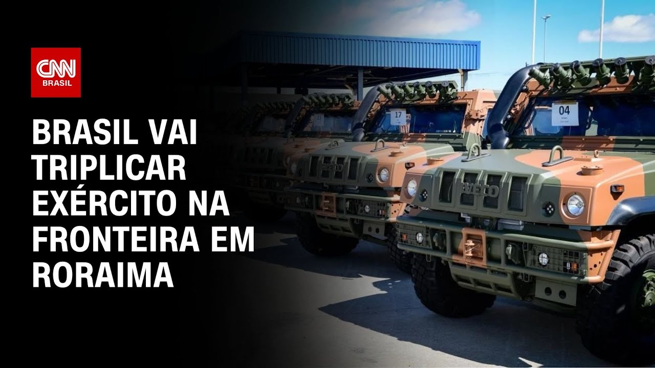 Exército brasileiro vai mandar blindados para a fronteira para