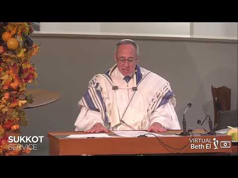 Erev Sukkot Service Honoring Chai and New Members