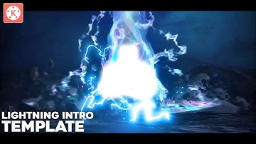 How To Make Lightning Intro Template in Kinemaster | PixelLab | Tutorial