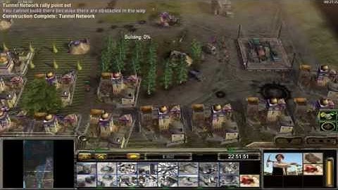 C&C Generals ZH Contra 008 FINAL Challenge Demolition Walkthrough Mission 8