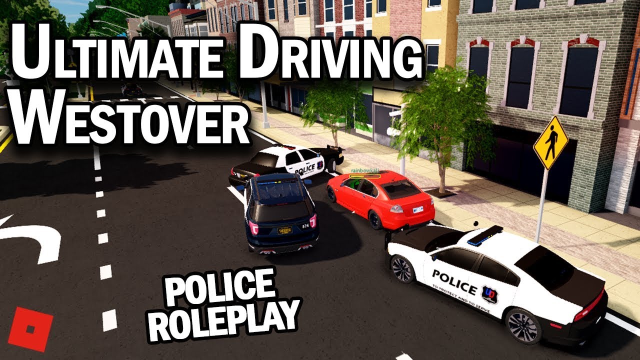 roblox ultimate driving police roleplay chasing a supercar