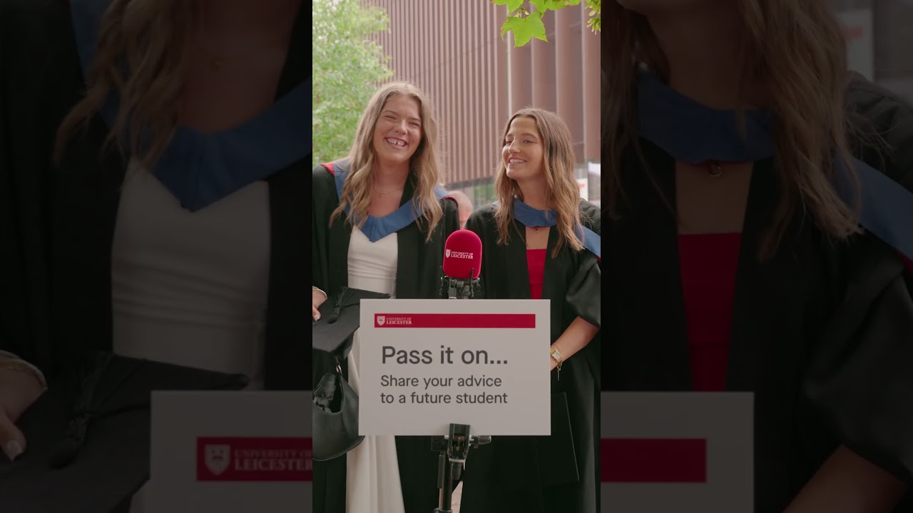 Make friends ­— Advice from our graduates