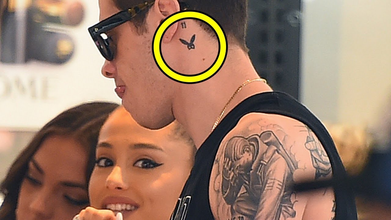 Every Tattoo Pete Davidson Ariana Grande Have Gotten for Each Other