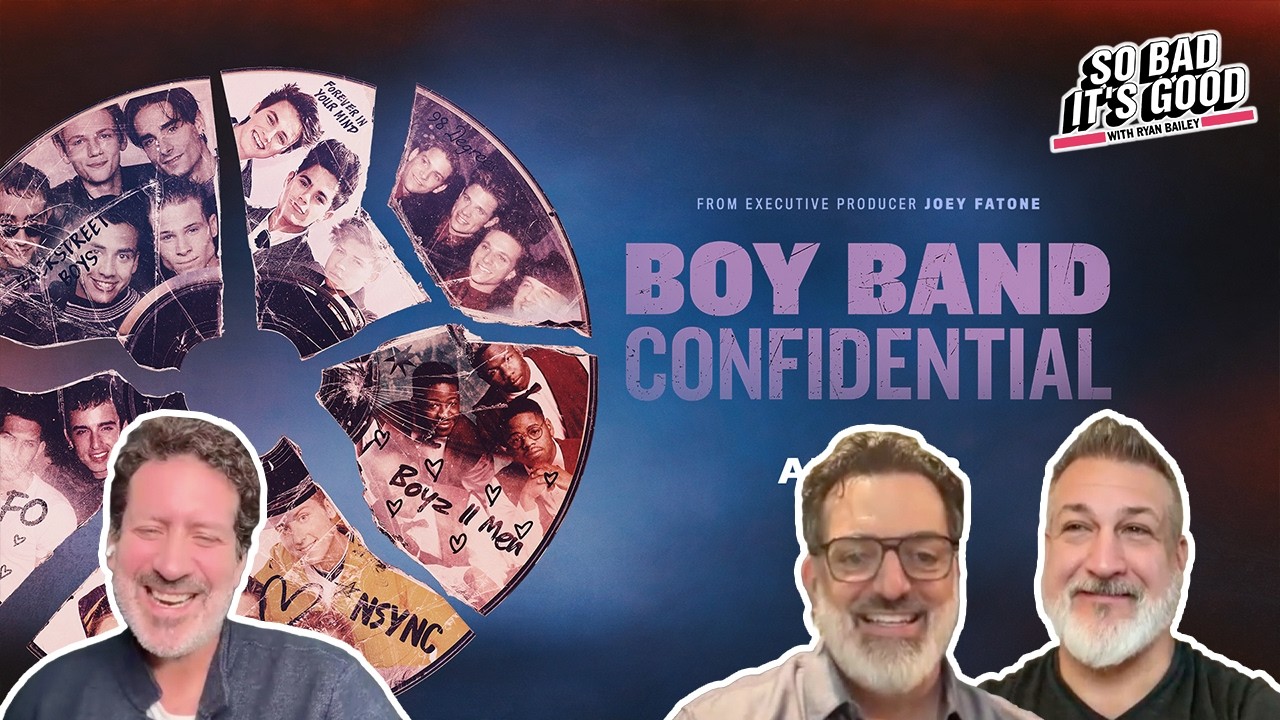 Joey Fatone & Joe Mulvihill, Producers of Boy Band Confidential - So Bad It's Good with Ryan Bailey