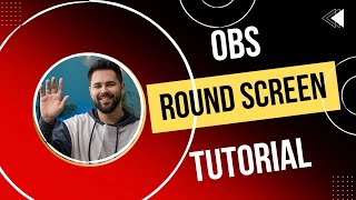 How to make OBS Round screen Camera Tutorial | OBS me round screen kaise lagae | screenshot 2