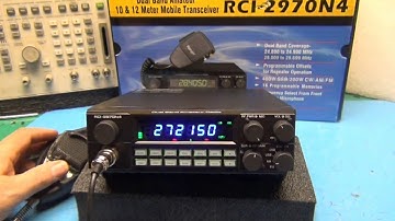 Ranger RCI-2970N4 Tune-up Report