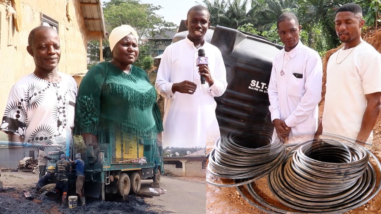 PRESTEA ROYALS DONATE BUILDING MATERIALS TO SUPPORT THE CONSTRUCTION OF A NEW MOVEMENT BUILDING 