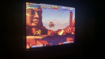 Neo Geo MAS stick short review + 1 credit attempt at Metal Slug X AES