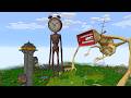 SURVIVING FROM CLOCK HEAD AND MEGAHORN in Minecraft SURVIVING FROM CLOCK HEAD AND MEGAHORN in Minecraft