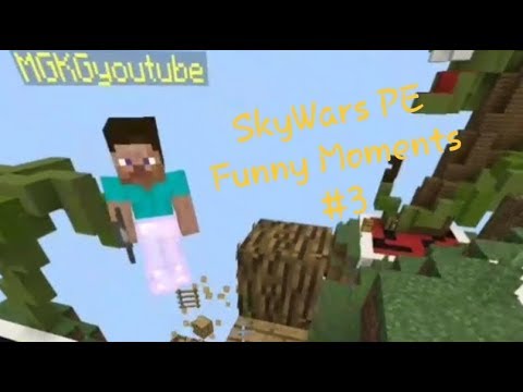 Видео: SkyWars PE Funny Moments #3