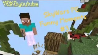 SkyWars PE Funny Moments #3