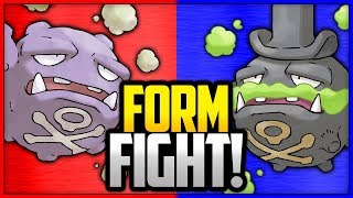 Weezing vs Galarian Weezing | Pokémon Form Fight (Sword \& Shield)