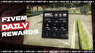 Fivem Daily Reward Script | Sweepz Daily Rewards Wealth