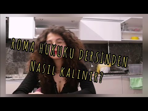 Video: Roma Hukukunda Bir Problem Nasıl çözülür?