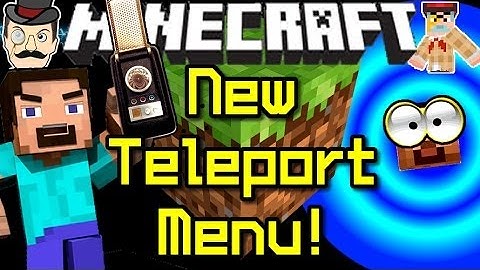 Minecraft New TELEPORT MENU in Latest Snapshot 14w19a!