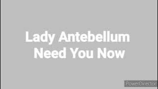 Download lagu Lady Antebellum - Need You Now (pitch 0.2)
