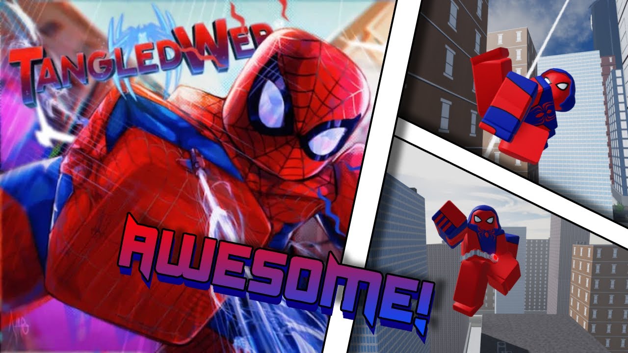 This Is One Of The Best SpiderMan Games On Roblox! Tangled