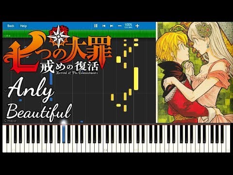 Tutorial Anly Beautiful 七つの大罪 戒めの復活 Ed Youtube