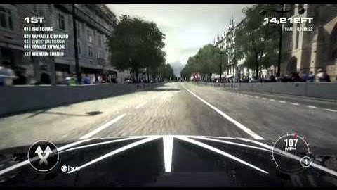 Grid 2 Drivers POV Paris