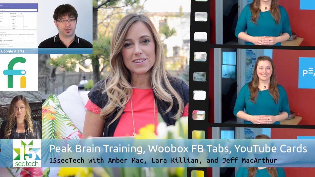 15secTech Wk1505a: Peak Brain Training, Woobox, Project Fi & More!