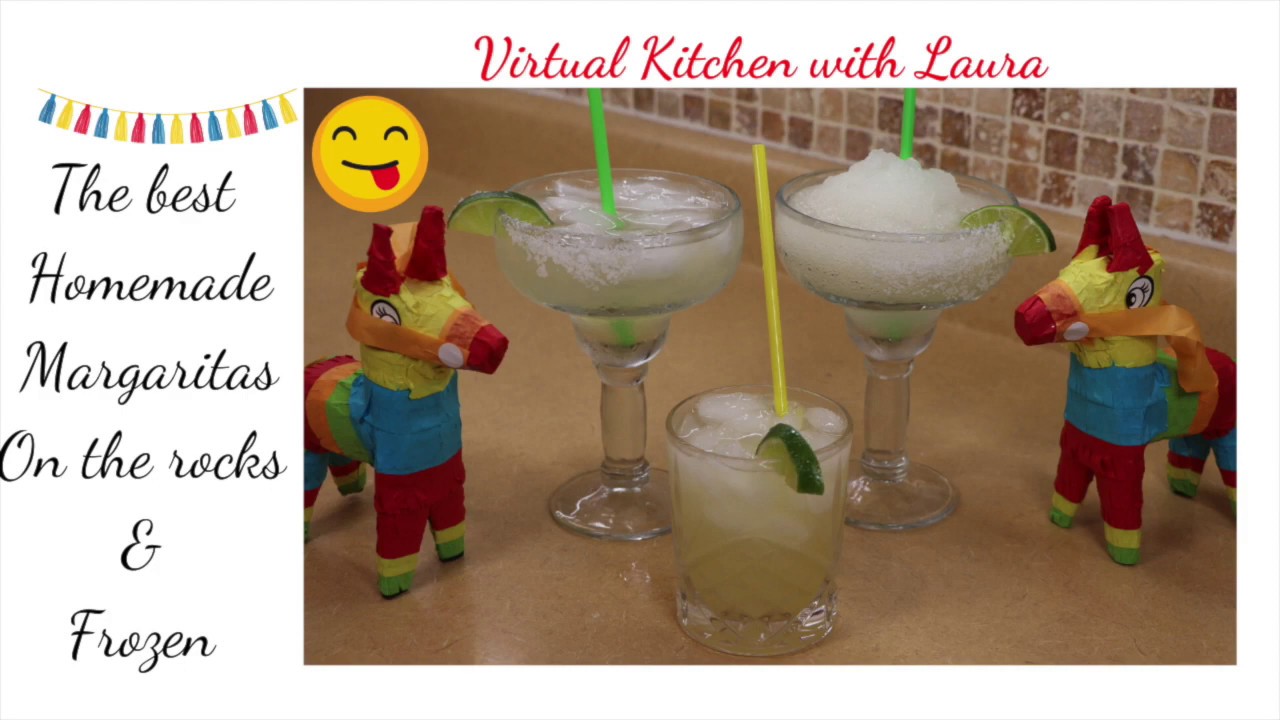 How to make The Best Margaritas 3 ways, On the rocks & Frozen YouTube