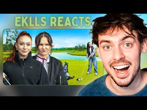 Video - YOUTUBERS GOLF TOURNAMENT W/ Talia Mar & Amy (Reaction