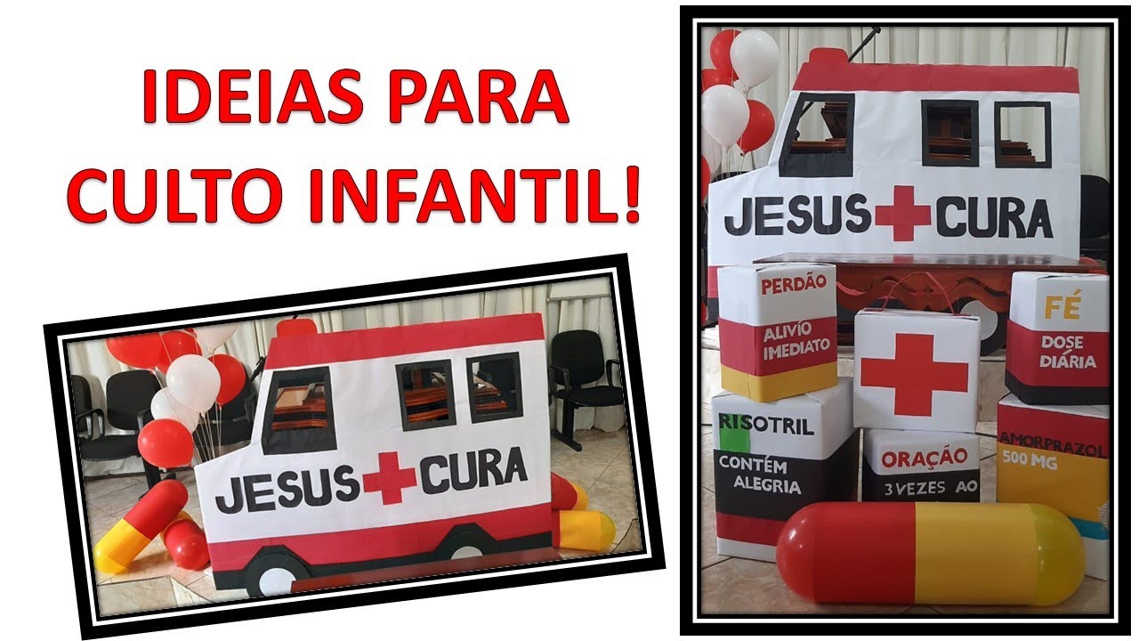 IDEIAS PARA CULTO INFANTIL | JESUS, MÉDICO DOS MÉDICOS