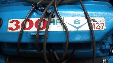 1968 Chris Craft 427 (Ford) Engine After A Much Needed Valve Job