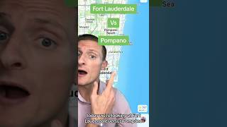 Living in Fort Lauderdale vs Pompano Beach #floridarealestate