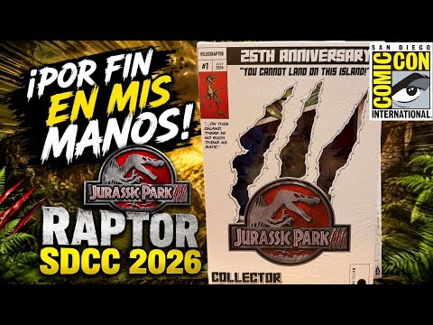 SDCC RAPTOR IS BETTER THAN I THOUGHT