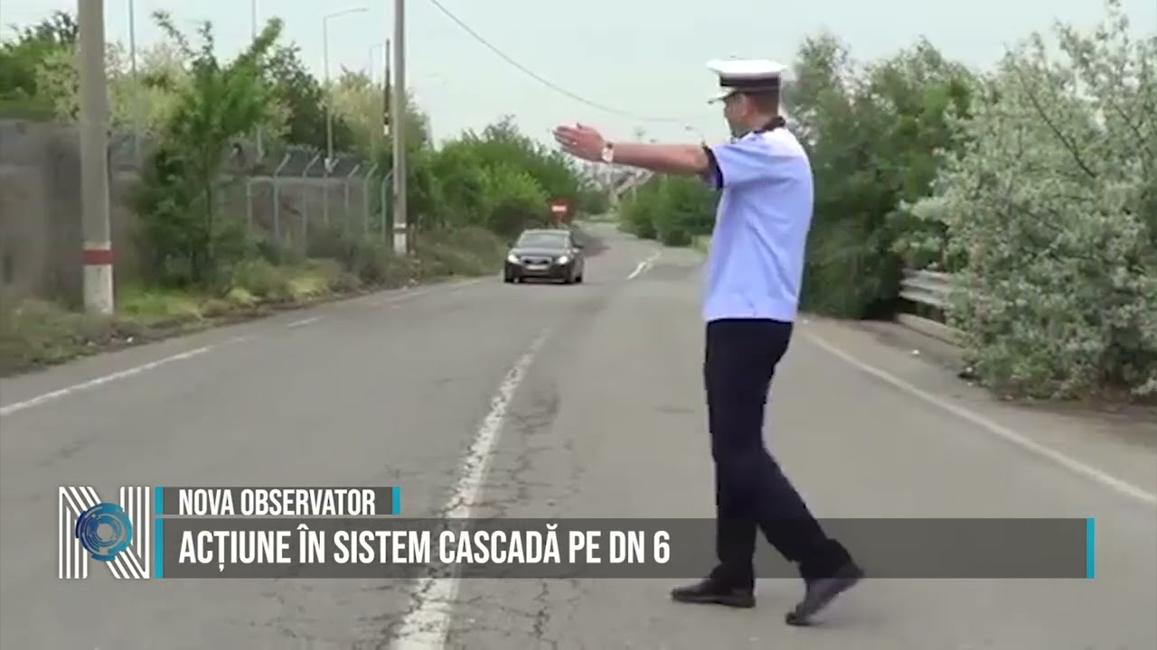 Acțiune în sistem cascadă pe DN 6