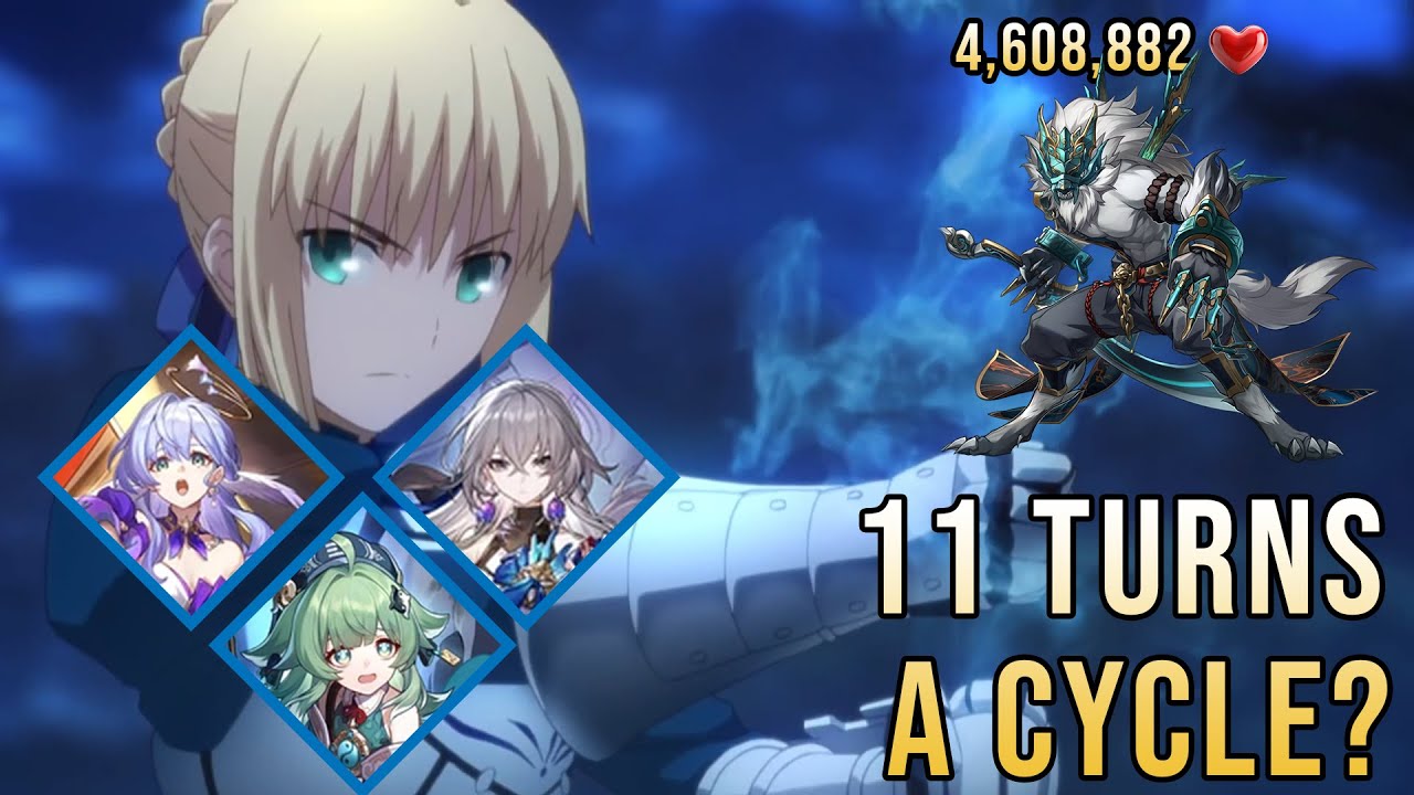 MAKE Bronya As Good As Sunday For Saber | E0 Saber 0-Cycle 4.6M HP Hoolay With Sustain | No Sunday