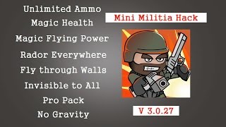Mini Militia v3.0.27 unlimited hack 2017 [ No Root ] screenshot 5