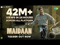 Maidaan  official teaser  ajay devgn  amit sharma  boney kapoor  ar rahman  june 23