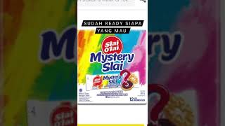 Slai olai mystery  . sudah tersedia siapa yang mau unboxing dipersilahkan !!!!