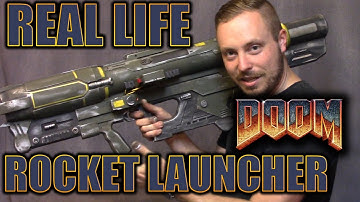 REAL LIFE DOOM ROCKET LAUNCHER! - IN ACTION!